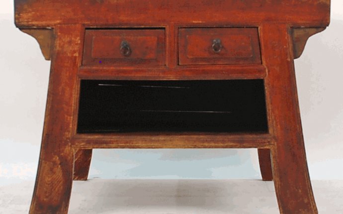 Antique Asian Furniture: Antique Mongolian Noodle Table from