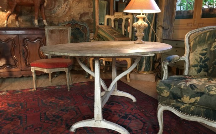 Table de vendange peinte ( sud de la France ) | Antique Furniture