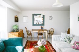 A New-Build London Flat with Aged Charm | Design*Sponge