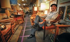 Anthony Chambers has found millions of items for his antique and collectibles store. The South Omaha store Back In The Day takes customers on a fascinating nostalgic tour, with thousands of vinyl albums and records, funky fashion and an amazing array of odd artifacts.