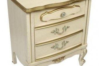 Antique white is the essence of French Provincial.