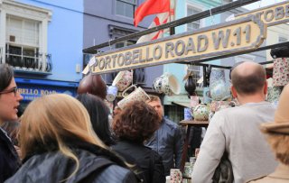 Antiques at Portobello Road Market