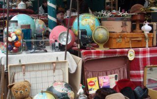 Camden Passage Antiques and Bric-a-Brac market in Islington, N1