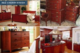 Design Mistakes_Wood Finishes to Stay away from_red cherry wood