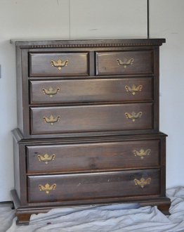 dresser before