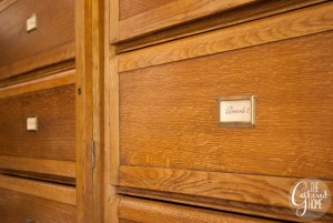 found vintage oak medical filing cabinets by staverton