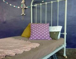 French Vintage for Kids' Rooms: Antique Iron Bed