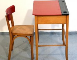 French Vintage for Kids' Rooms: Baumann Desk and Chair