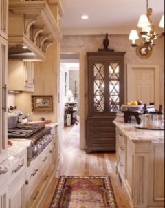 kitchen with tribal runner rug nazmiyal