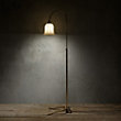 Marla Floor Lamp in Antique Venetian