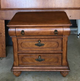 Demonstrating Furniture Distressing Techniques For A Natural Worn Finish