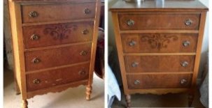 Restored Antique Dresser Before-After::AnOregonCottage.com