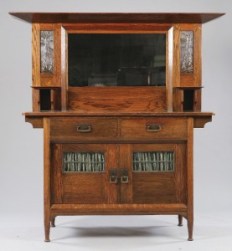 The Sideboard That Inspired an Odyssey - A 1903 Production Piece by Harris Lebus