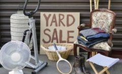 yard sale furniture